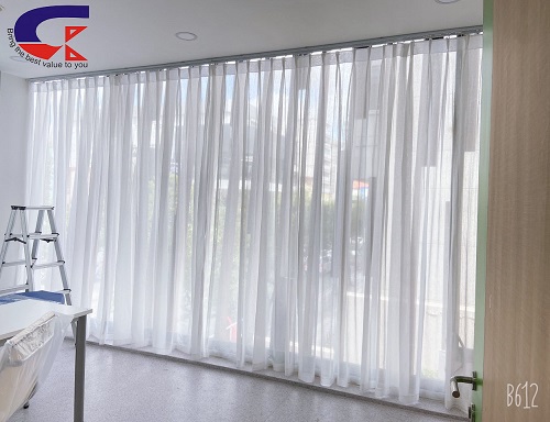 C&ocirc;ng Tr&igrave;nh M&agrave;n Vải Hai Lớp Tại NOVA MEDIC HEALTHCARE 187 Nguyễn Văn Trỗi, Quận 1